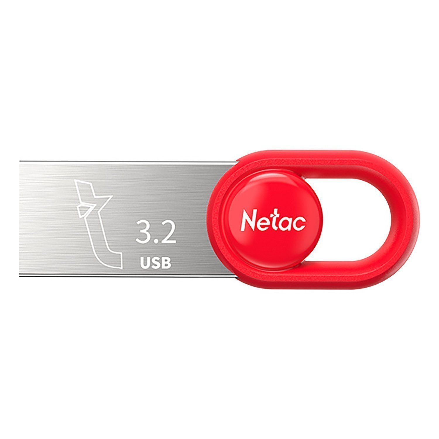 Флэш накопитель USB 128 Гб Netac UM2 3.2 (red)