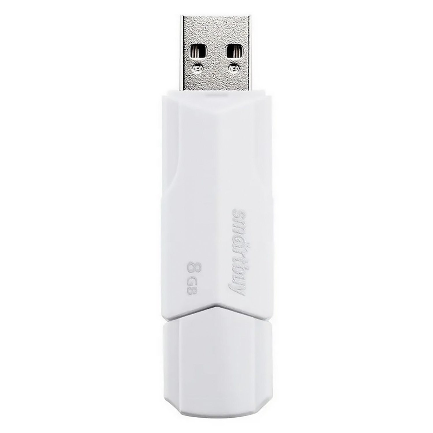 Флэш накопитель USB  8 Гб Smart Buy CLUE (white)
