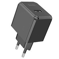 Адаптер Сетевой Hoco CS111A USB 22,5W (black)