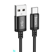 Кабель USB - Type-C Hoco X89 Wind 18W 200см 3A  (black)
