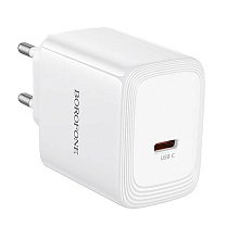 Адаптер Сетевой Borofone BN33 Type-C 40W (white)