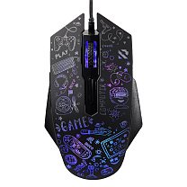 Мышь оптическая Smart Buy SBM-745G-K RUSH X15 (black)