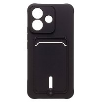 Чехол-накладка - SC304 с картхолдером для "Xiaomi Redmi Note 17 Pro 5G" (black) (246824)